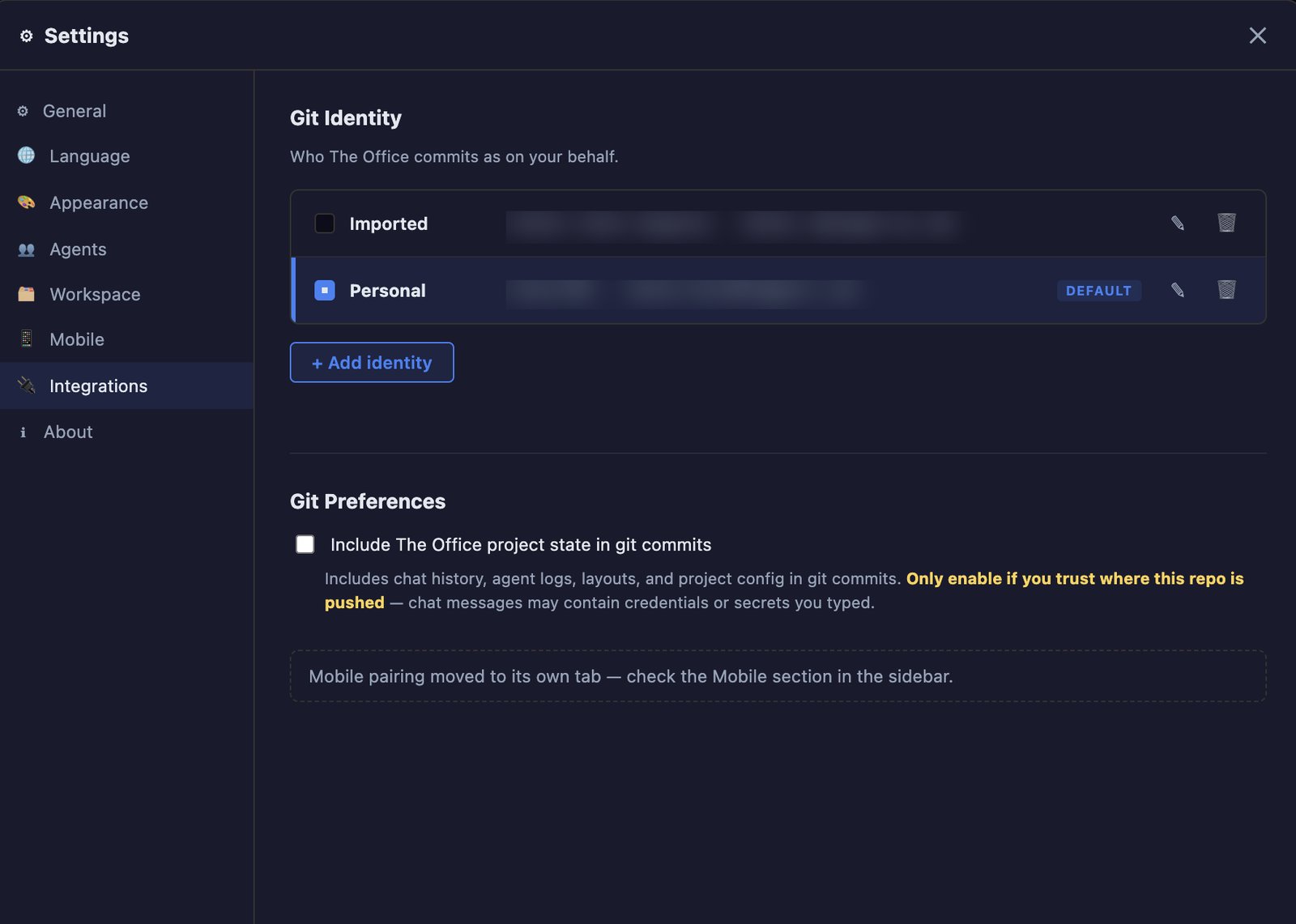 Your repo, your machine, your keys